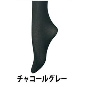セシール（cecile） 22〜25cm 日本製 80デニールハイソックス2足組