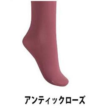 セシール（cecile） 22〜25cm 日本製 80デニールハイソックス2足組
