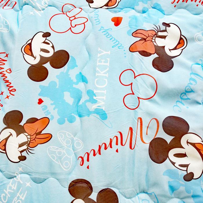 新品 ミッキー 洗える 冷感 肌掛けふとん シングル 3点セット 【公式通販】