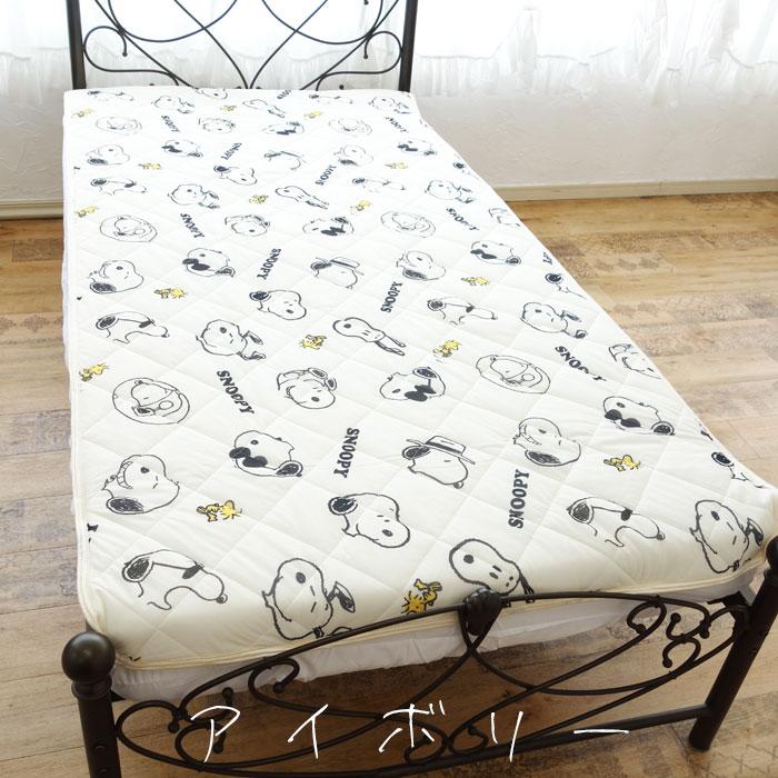 ムーミン、スヌーピー冷感敷パッド 100x205cm シングルサイズ 4つ SNOOPY（スヌーピー） 冷感敷きパッド ダブル 約140×205cm snoopy