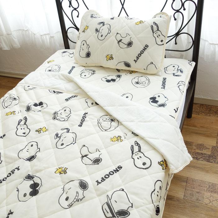SNOOPY（スヌーピー） 冷感敷きパッド ダブル 約140×205cm snoopy