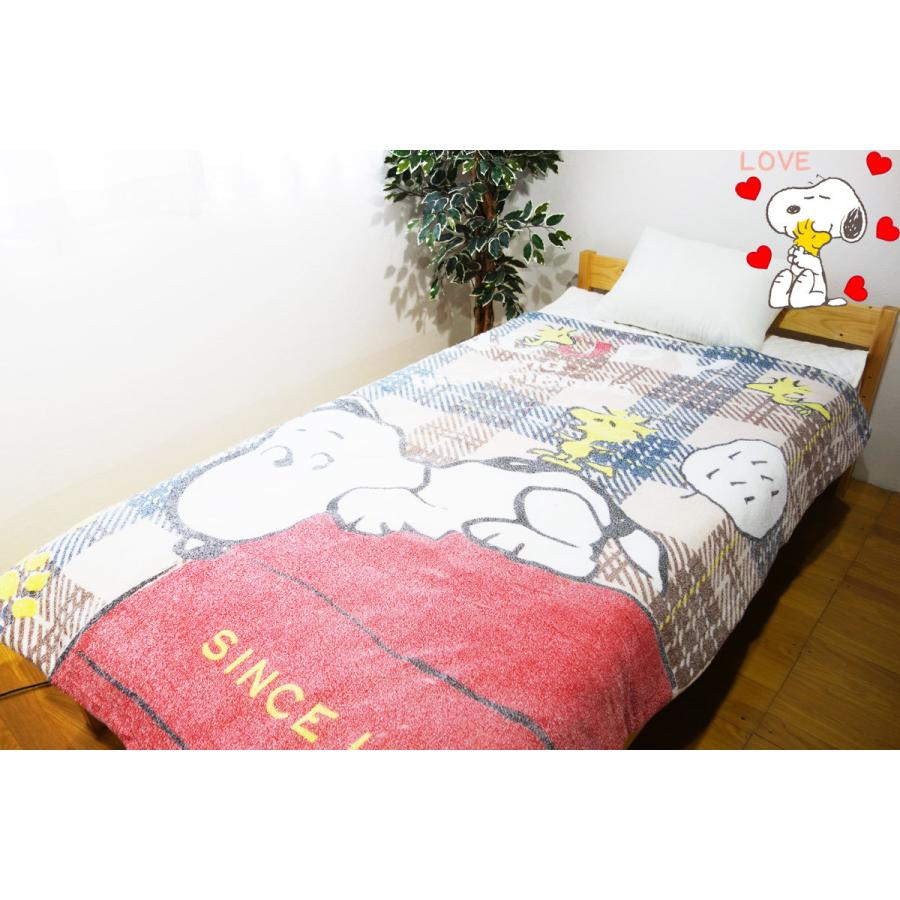 綿100％ キャラクタータオルケット 約135×185cm シングルサイズ シャーリング スヌーピー/トイストーリー/ミッキーマウス｜decora10｜07