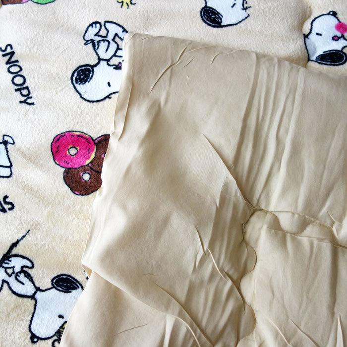 長方形（185×235cm）スヌーピーこたつ布団　中綿入り　ネイビー SNOOPY スヌーピー こたつ掛け布団 長方形185×235cm 中わた入り