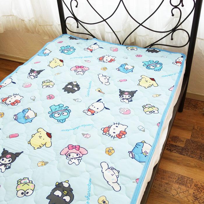 サンリオキャラクター ズ 敷きパッド 100×205 cm sanrio（サンリオ） 冷感敷きパッド サンリオキャラクターズ/クロミ 約