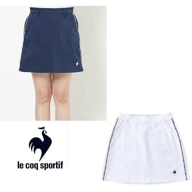 le coq sportif GOLF 汚れが落ちやすいロゴテープスカート 吸汗