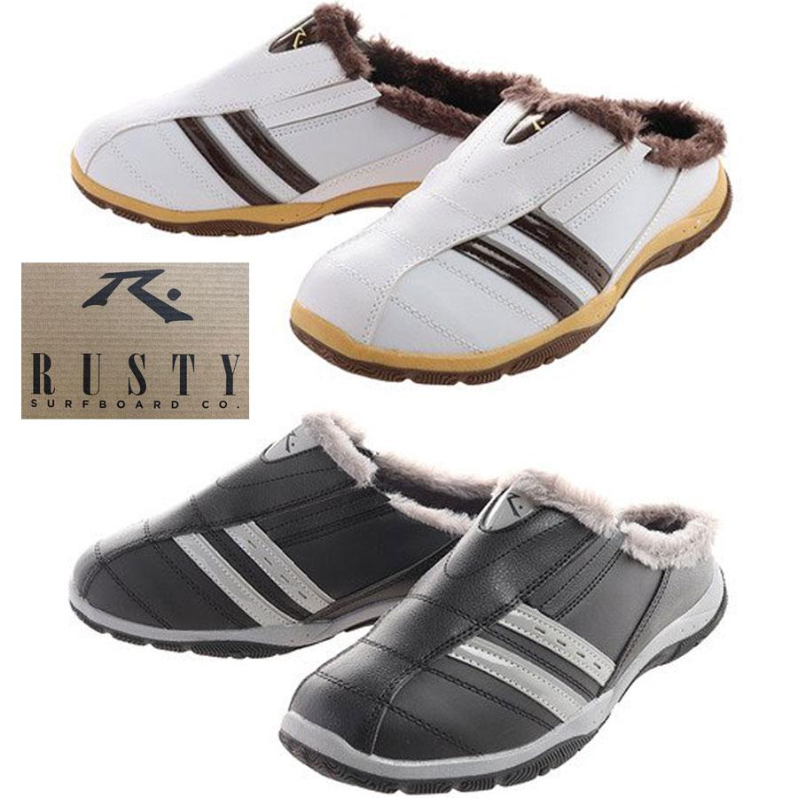 RUSTY（ラスティ） ボアスニーカーサンダル メンズ 冬用サンダル