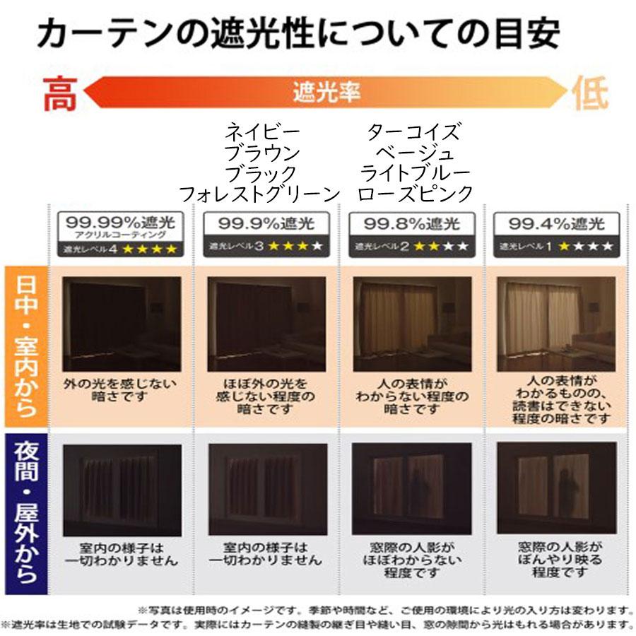 カーテン 遮光 1枚 遮光カーテン 安い 幅100×丈210 215 220 225 230