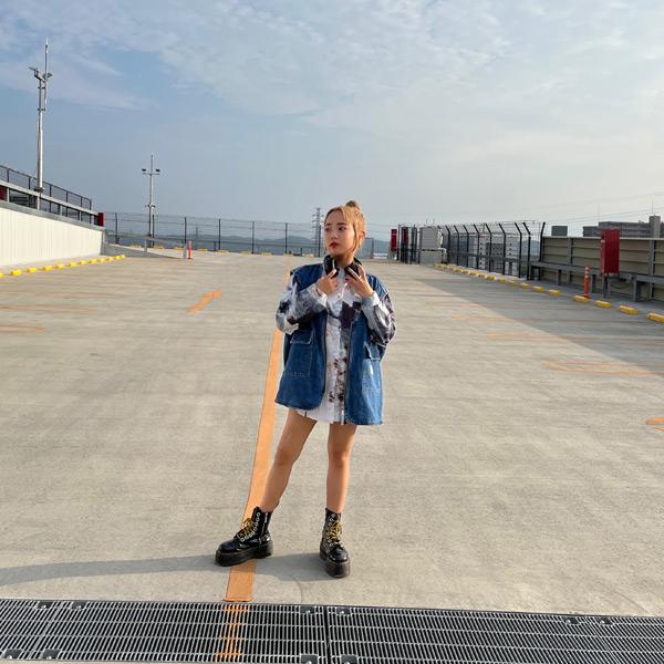 柄シャツ アート アースカラー 総柄 長袖 ビッグシルエット トップス ダンス 衣装 韓国 ヒップホップ レディース |  | 15