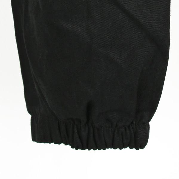 カーゴジョガーパンツ シルバーチェーン付き ブラック 無地  ダンス 衣装 韓国 ヒップホップ レディース |  | 08