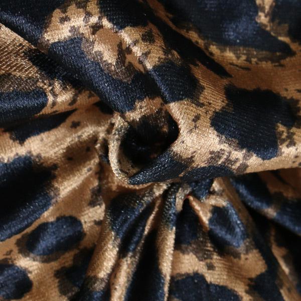 レオパード柄 ワイドパンツ ベロア素材 ウエストゴム ボトムス ダンス 衣装 韓国 ヒップホップ レディース |  | 09