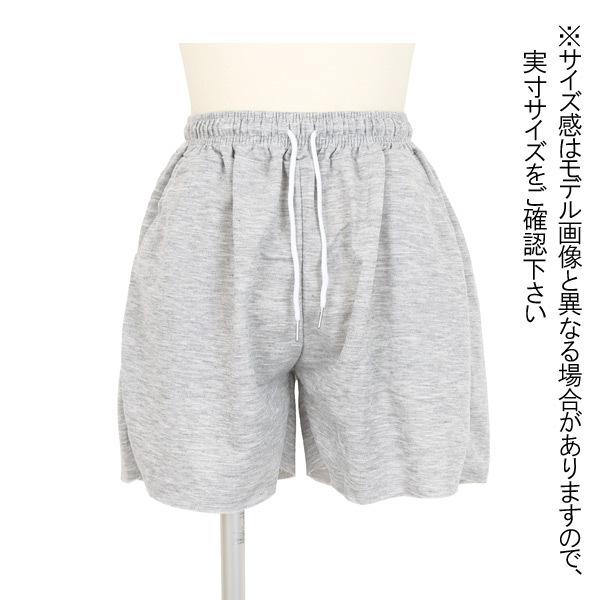 ショートパンツ カットオフ スウェット生地 グレー ブラック ボトムス ダンス 衣装 ヒップホップ コスチューム 大きいサイズ 個性的 服 原宿系 |  | 09