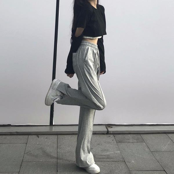 ロンT  ショート丈トップス  長袖 黒 重ね着風 トップス ダンス 衣装 ヒップホップ コスチューム 韓国ファッション 大きいサイズ 個性的 服 |  | 04