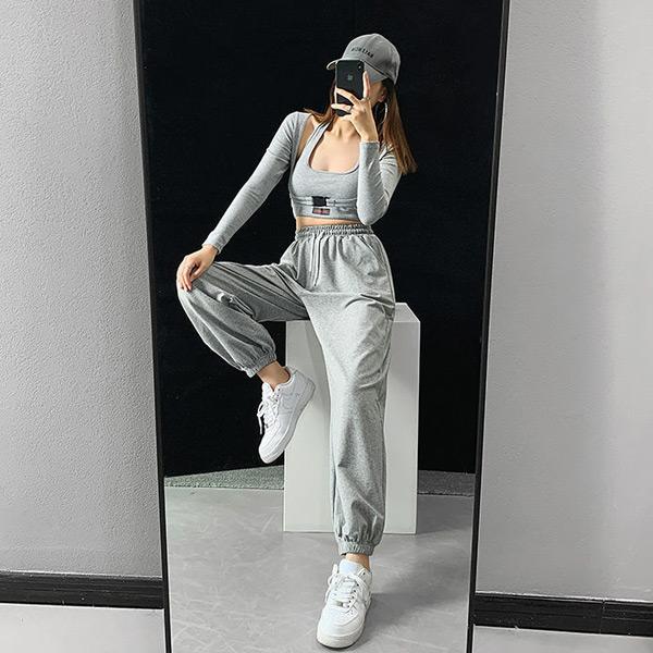 ジョガーパンツ イージーパンツ パンツ ダンス 衣装 ヒップホップ コスチューム 韓国ファッション 大きいサイズ 個性的 服 春服 夏服 秋服 |  | 05