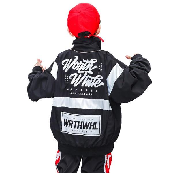 パンツのみ サイドライン プリント ズボン ウエストゴム ダンス 衣装 ヒップホップ キッズ ジャージ 男の子 女の子 ジュニア 男女兼用 |  | 05