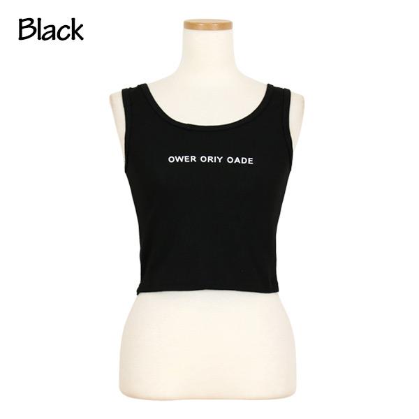 タンクトップ リブタンクトップ ショート丈 クロップド丈 インナー