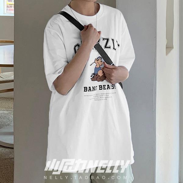 Tシャツ ロゴプリント ビッグシルエットT 半袖T キャラクター プリント