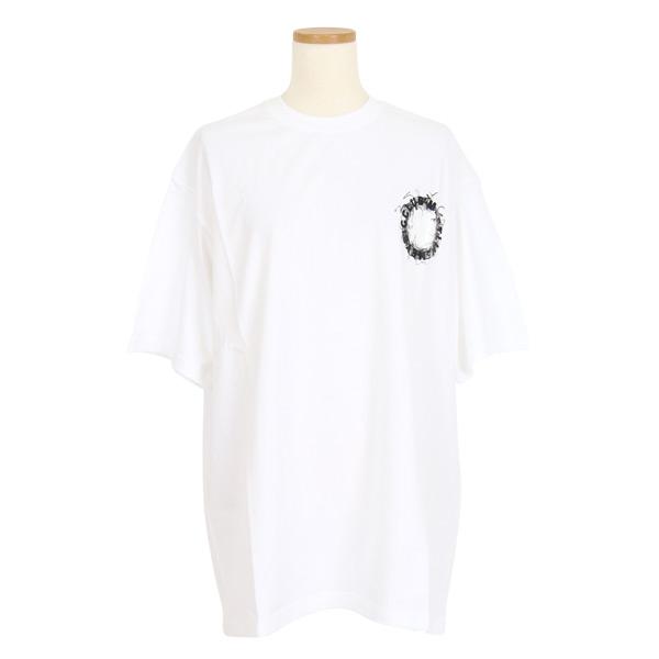 Tシャツ サークルロゴ バックプリント ビッグシルエットT 半袖T ロゴ