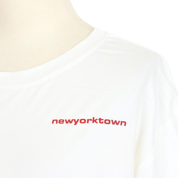 新品❣️未使用❣️タグ付き❣️ ✨社交ダンス　カットソー　ホワイト✨ ☆レビュー記載でインナーをプレゼント！☆ Tシャツ ショート丈