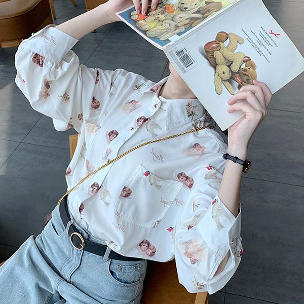 ヒスミニ　天使　エンジェル　羽根　Tシャツ　レギンス HYSTERIC MINI（ヒステリックミニ）の「MY FIRST HYSTERIC ANGELMINI羽