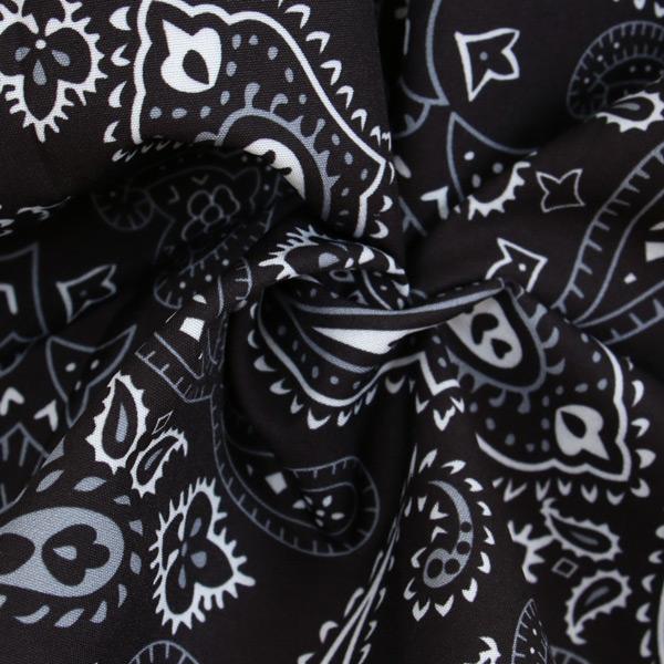 柄シャツ ペイズリー柄 長袖シャツ バンダナ柄 プリント 白 黒 ダンス 衣装 ヒップホップ 韓国 大きいサイズ 個性的 春服 秋服 シャツ トップス |  | 13