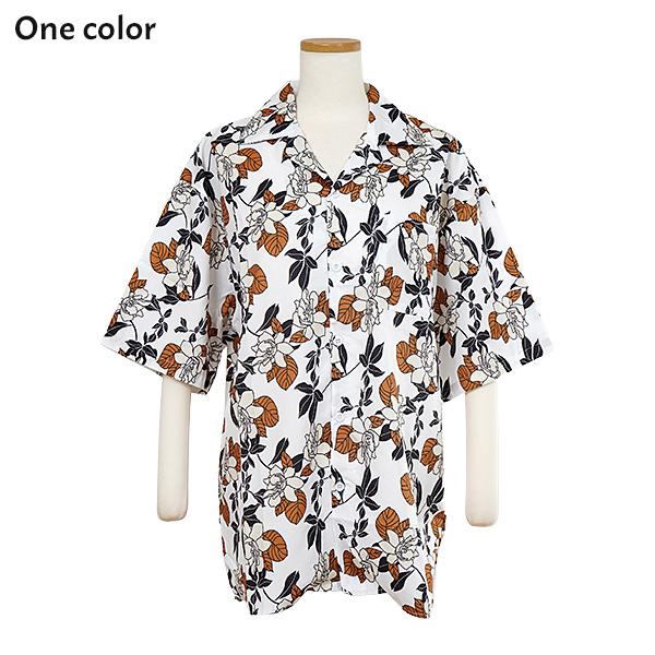 Riviera ヴィンテージ アロハシャツフラワー柄 半袖シャツ 77e8152ec8d1dc89dc7c67081551ca