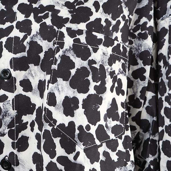 柄シャツ アニマル柄 動物柄 ヒョウ柄 ダルメシアン柄 レオパード