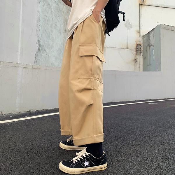 ワイドレッグ ストレート カーゴパンツ グリーン カーキ 韓国系 ストリート系 ストリートファッション レディース ガールズ Y4a155 韓国系ダンスウェアdecorative 通販 Yahoo ショッピング