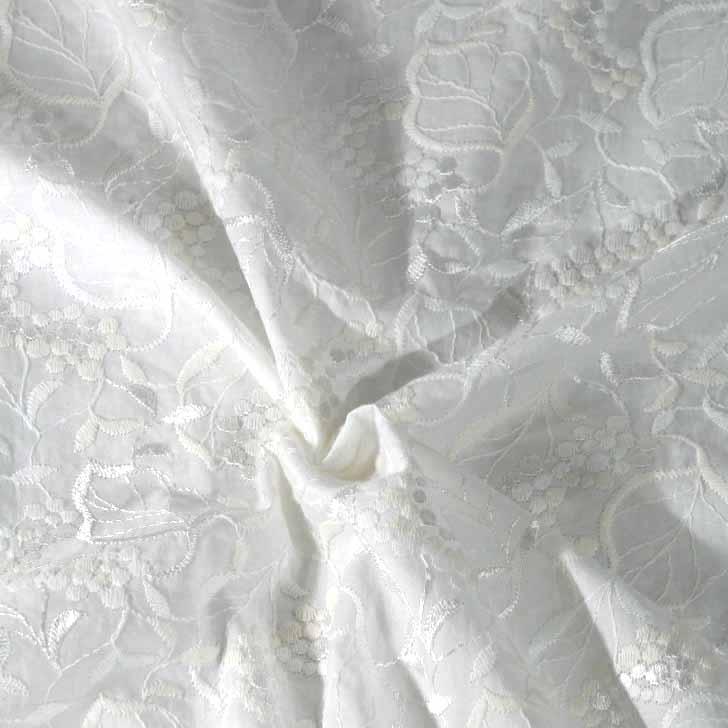 日本製 総刺しゅう ブラウス ホワイト系 L・LL・3L 送料無料 20代 30代 40代 50代 60代 70代 80代 AJ128 | ブランド登録なし | 04