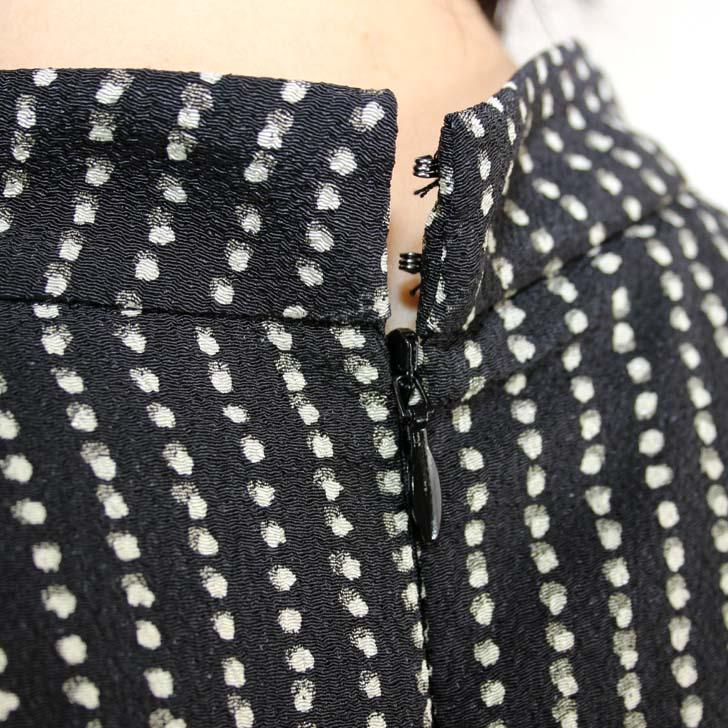 日本製 二越ちりめん バンドカラー ワンピース 3L 4L 送料無料 20代 30代 40代 50代 60代 70代 80代 AJ150 | ブランド登録なし | 09