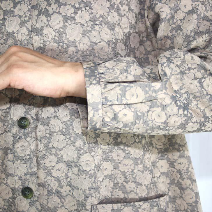 日本製 スタンドカラー ジャケット ジャカード 花柄 M-L LL 3L 4L-5L 大きいサイズ 送料無料 40代 50代 60代 70代 80代 ミセス シニア 百貨店品質 立ち襟 AJ581 | ブランド登録なし | 11