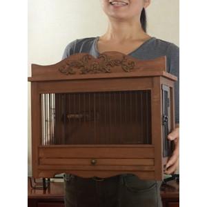 Sagan サガン クラシックバードケージ ラック ボックス 鳥かご型置物 小物入れ ブラウン |  | 04