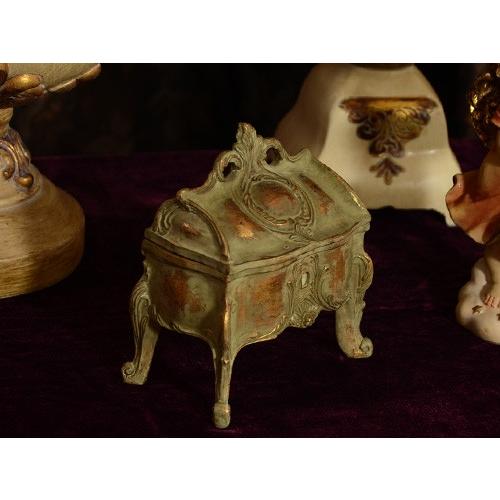 Elda エルダ デコラティブボックス ジュエリーボックス 小物入れ 収納 アクセサリーケース 宝石箱 ゴールド |  | 03