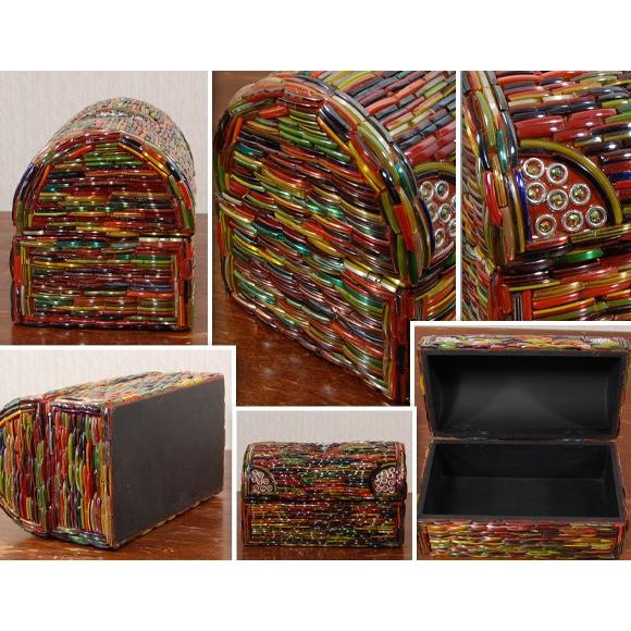 Samode サモード リサイクルバングル ジュエリーボックス 小物入れ スモールボックス |  | 02