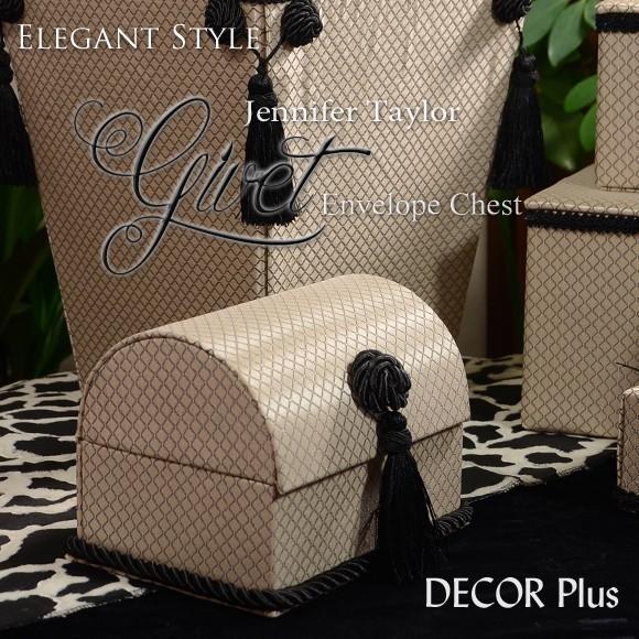 ジェニファーテイラー　Givet　ジヴェ　トランクボックス　小物入れ　スモールボックス　box　収納　アンティーク　雑貨　アンティーク風　おしゃれ　生地　カル | 