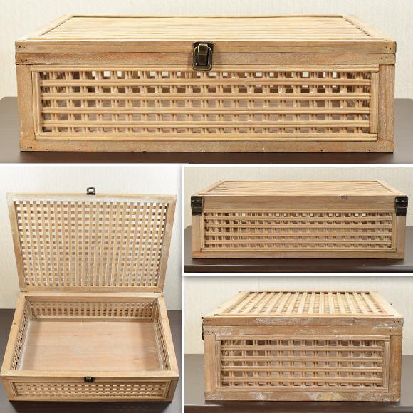 Bamboo Wood Case バンブー ウッドケース ボックス トランク 小箱 |  | 02