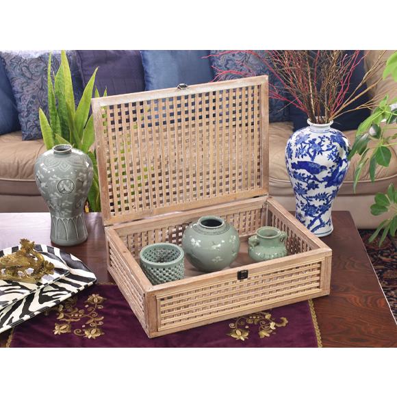 Bamboo Wood Case バンブー ウッドケース ボックス トランク 小箱 |  | 05