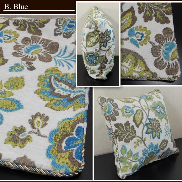 Maylan　メイラン　クッションカバー　45×45　2カラー　ピローケース　クッション　角型　おしゃれ　アジアン |  | 04