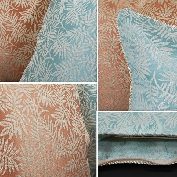 Palm Leaves　パーム・リーフ　クッションカバー　45×45　2カラー　ピローケース　クッション　角型　おしゃれ　北欧　アジアン　アンティーク　雑貨　アンティ |  | 02