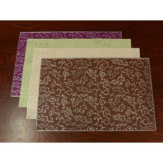 蔦　Tsuta　日本製　ランチョンマット　プレイスマット　プレースマット　テーブルウェア　アンティーク　アンティーク風　雑貨　おしゃれ　ビニール　北欧　撥 |  | 03