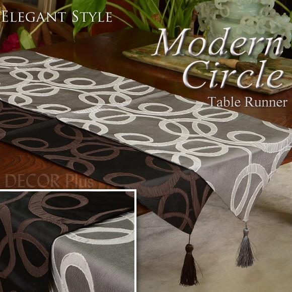 テーブルランナー モダンサークル 180cm おしゃれ 北欧 アジアン テーブルセンター Ft0142 Decor Plus Yahoo 店 通販 Yahoo ショッピング