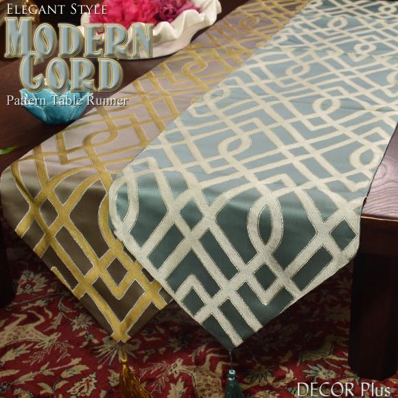 Modern Code モダンコード テーブルランナー 180cm テーブルセンター ファブリック テキスタイル タペストリー ベッド