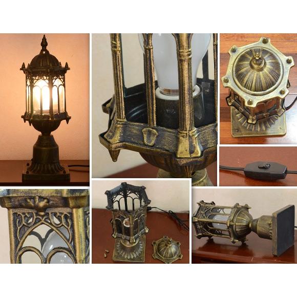 Laterne ラテルネ ガス灯のようなテーブルランプ テーブルスタンド