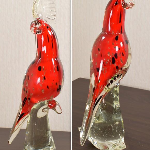 Red Parrot レッド パロット 赤いガラスのオウム 置物 オブジェ 飾り おしゃれ 北欧風 Sac0140 009 Decor Plus Yahoo 店 通販 Yahoo ショッピング