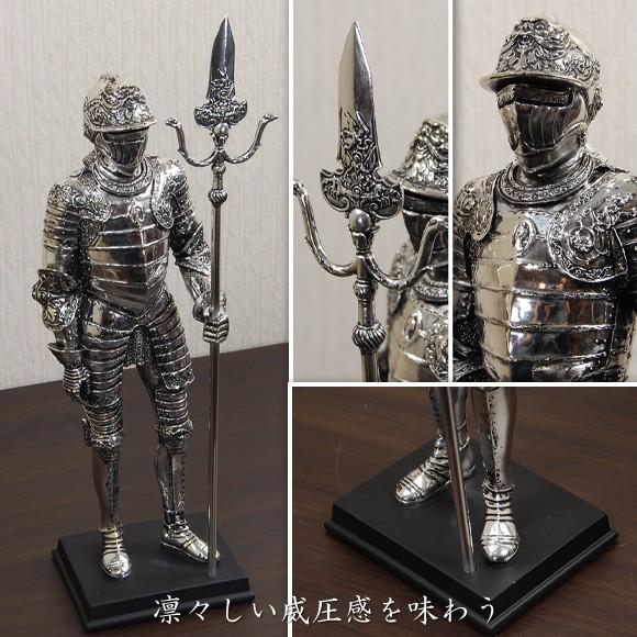 特大騎士アンティーク置物