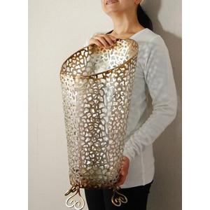 Percy　パーシー　アイアン アンブレラフラワー　傘立て　シルバー ゴールド　おしゃれ　玄関　鉄製　アンティーク　雑貨　アンティーク風　クラシック　 |  | 03