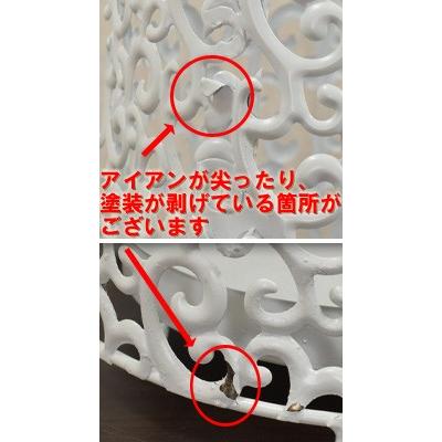 White Kaikiri ホワイトカイキリ アイアンアンブレラスタンド 傘立て 丸型 おしゃれ 玄関 鉄製 アンティーク |  | 06