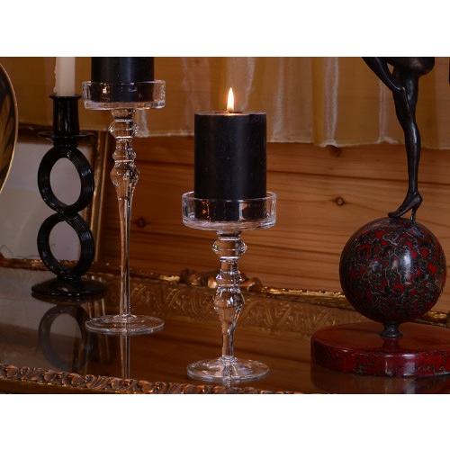 Julie ジュリー クリアガラス キャンドルホルダー Small キャンドルスタンド 雑貨 アンティーク風 北欧 ガラス おしゃれ Zch0253 Decor Plus Yahoo 店 通販 Yahoo ショッピング