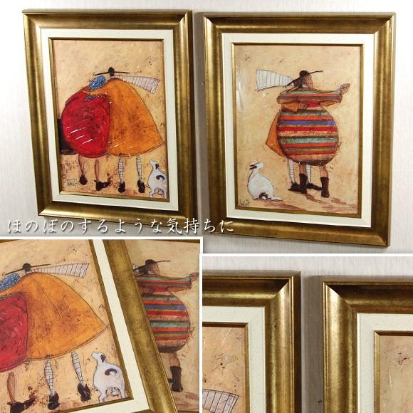 Sam Toft サム・トフト ほのぼのするような温かい雰囲気の絵 壁掛け