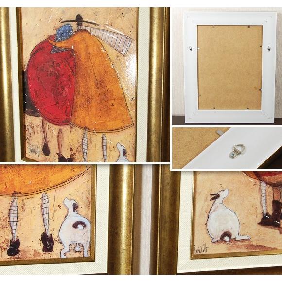 Sam Toft サム・トフト ほのぼのするような温かい雰囲気の絵 壁掛け
