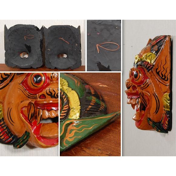 Barong バロン インドネシアの魔除け 壁飾り ウォールデコ パネル